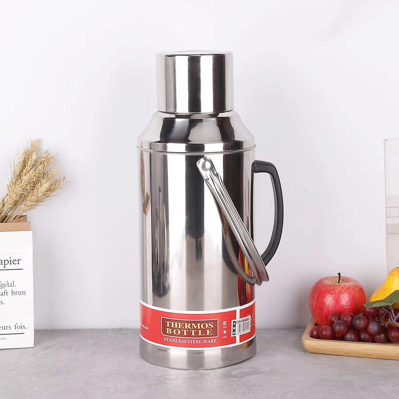 thermos en acier inoxydable 3 litres