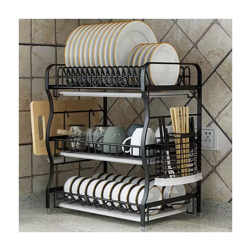 égouttoir à vaisselle à plusieurs niveaux