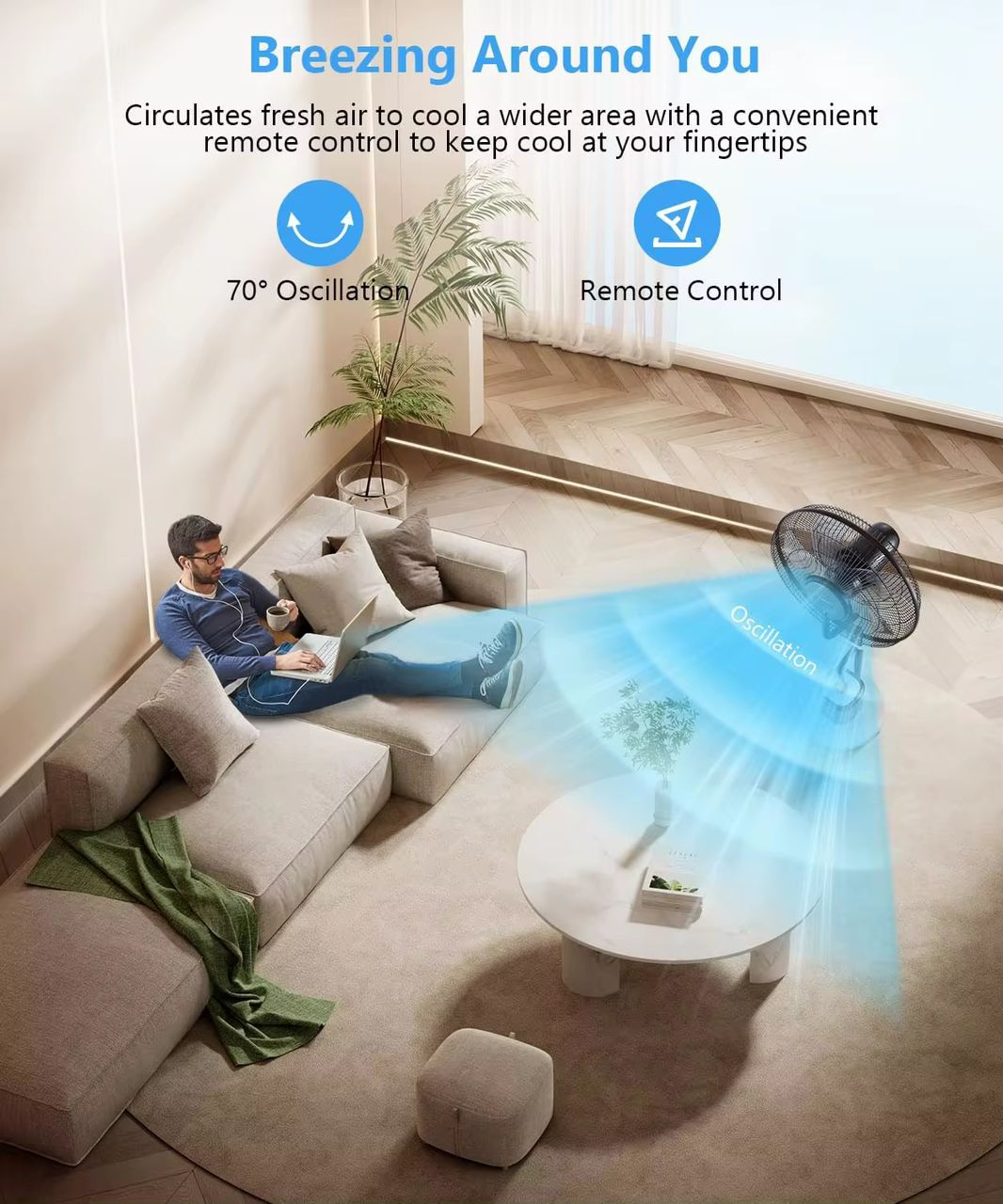 ventilateur brumisateur intelligent nouvelle génération