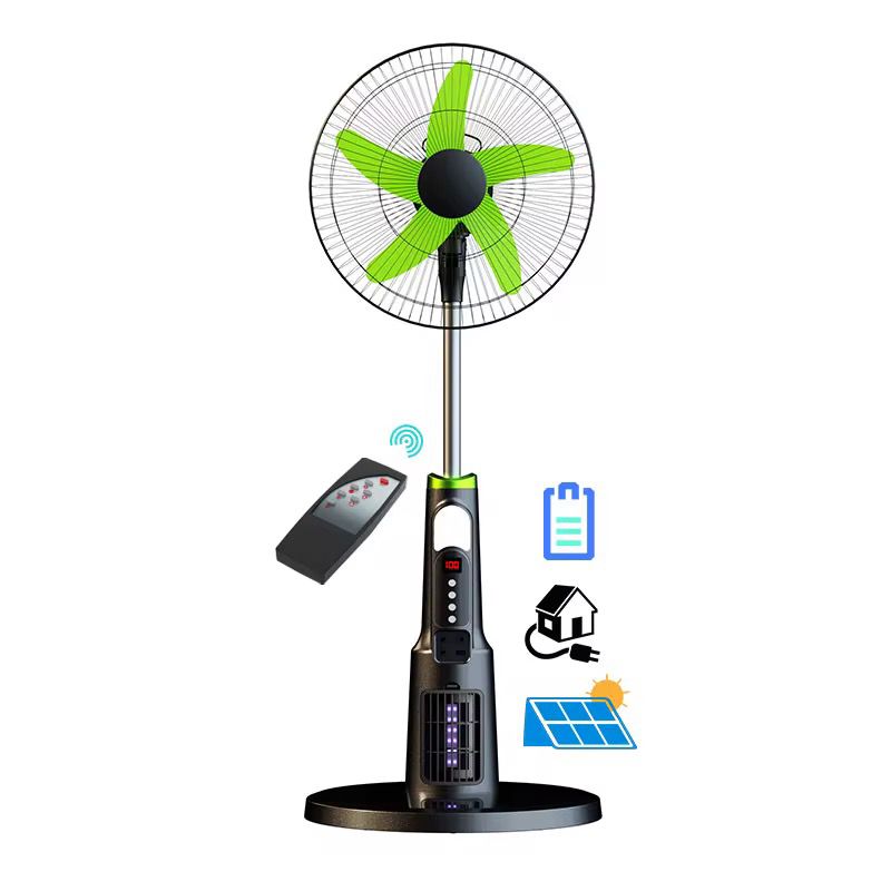Ventilateur sur pied  18 pouces avec roulettes mobiles