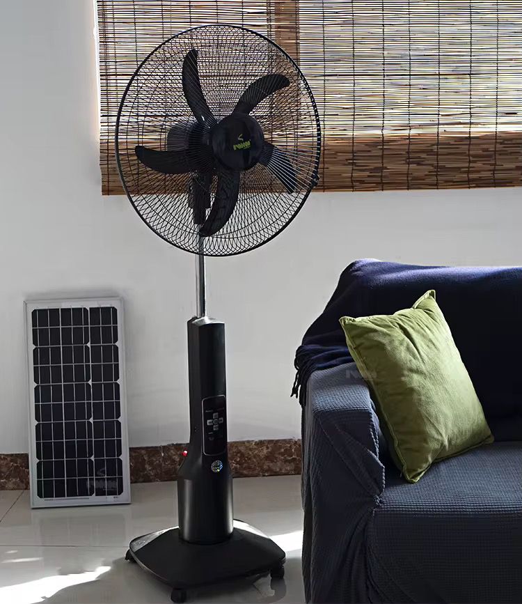 Ventilateur sur pied  18 pouces avec roulettes mobiles