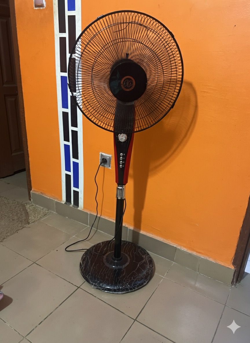 ventilateur sur pied moderne et puissant